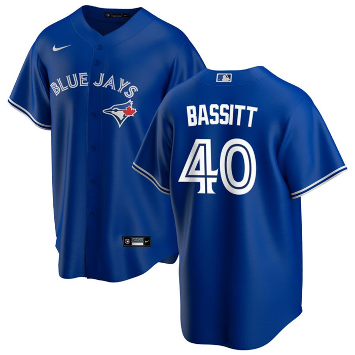 Personalized Men’s Toronto Blue Jays #40 Chris Bassitt Royal Cool Base Stitched Jersey