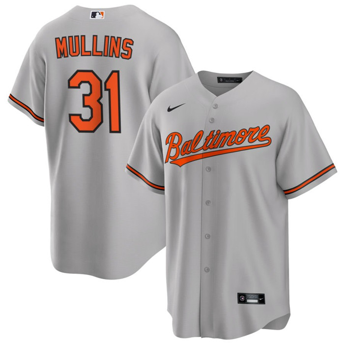 Personalized Men’s Baltimore Orioles #31 Cedric Mullins Grey Cool Base Stitched Jersey
