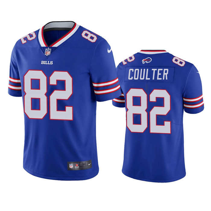Personalized Men’s Buffalo Bills #82 I. Coulter Blue Untouchable Limited Stitched Jersey