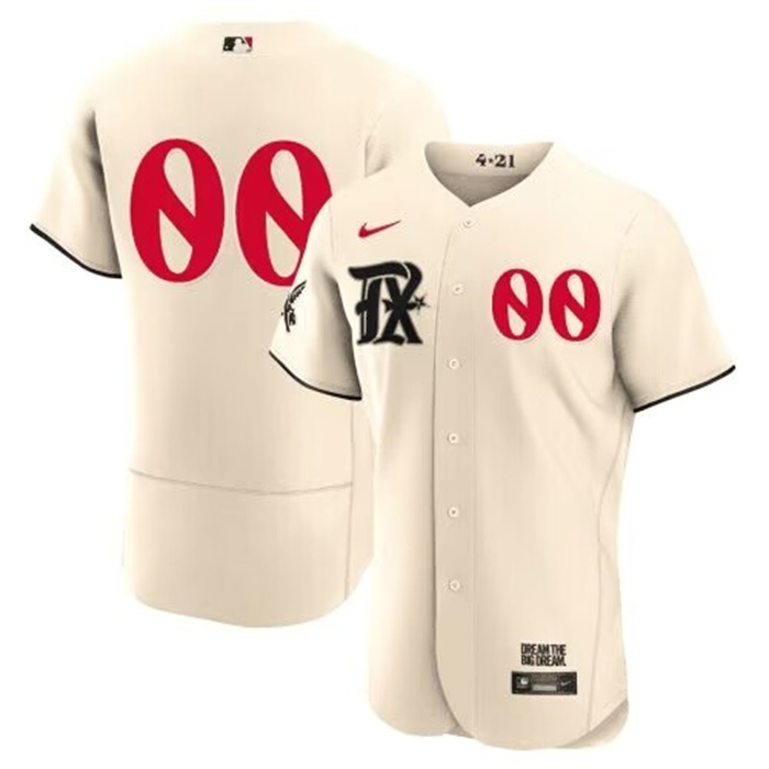 Personalized Men’s Texas Rangers ACTIVE PLAYER 2023 Cream City Connect Flex Base Stitched Baseball Jersey