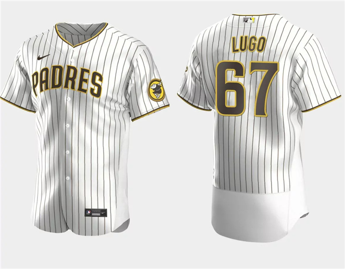 Personalized Men’s San Diego Padres #67 Seth Lugo White Flex Base Stitched Baseball Jersey