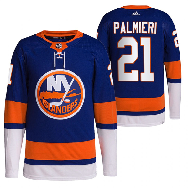 Personalized Men’s New York Islanders #21 Kyle Palmieri Royal Stitched Jersey