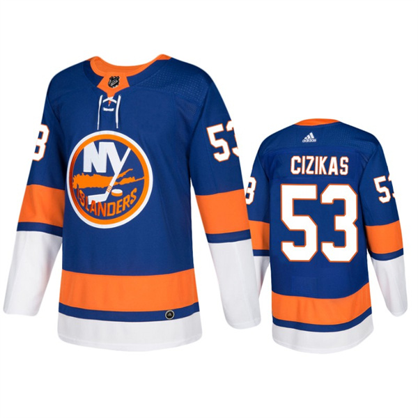 Personalized Men’s New York Islanders #53 Casey Cizikas Royal Stitched Jersey