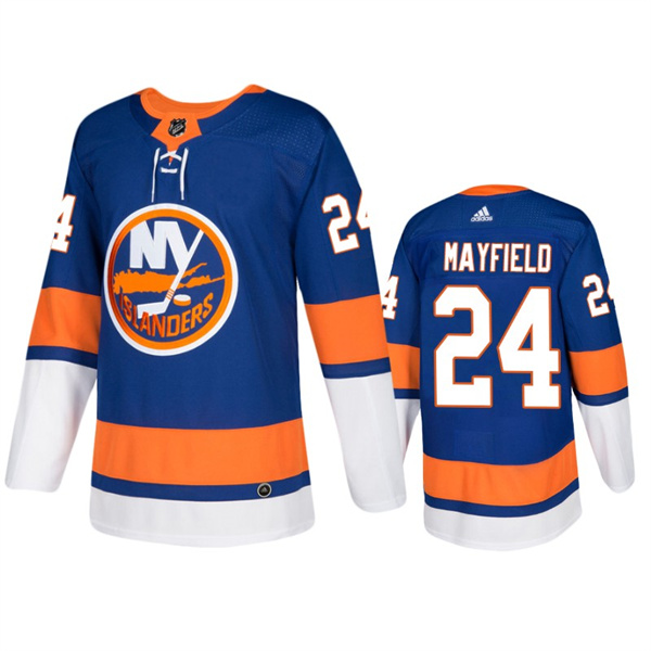 Personalized Men’s New York Islanders #24 Scott Mayfield Royal Stitched Jersey