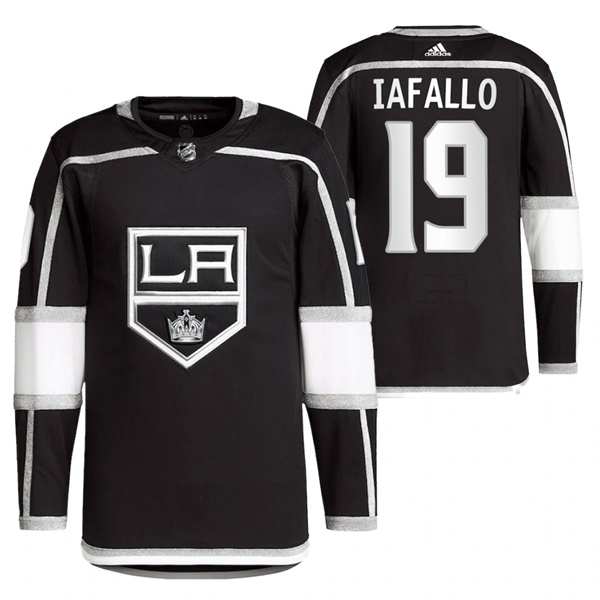 Personalized Men’s Los Angeles Kings #19 Alex Iafallo Black Stitched Jersey
