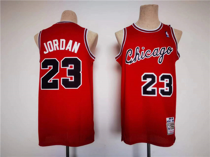Personalized Men’s Chicago Bulls #23 Michael Jordan Red Stitched Jersey