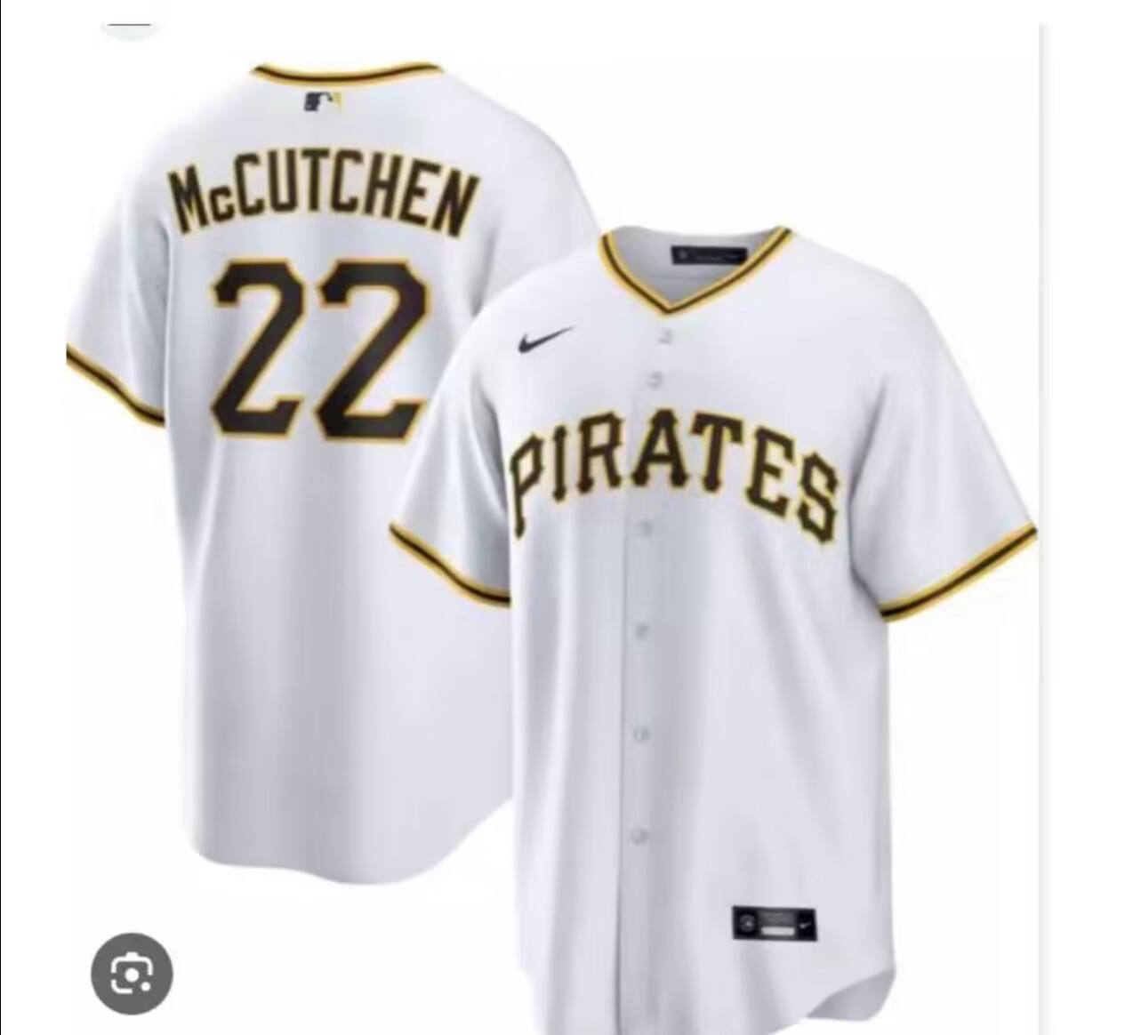 Personalized Pirates #22 Andrew McCutchen White Flexbase MLB Jersey
