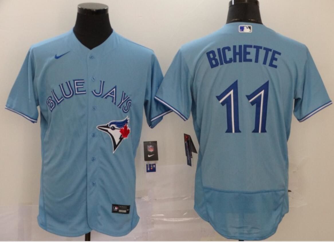 Personalized Youth Toronto Blue Jays #11 Bo Bichette Blue Stitched Baseball Jersey