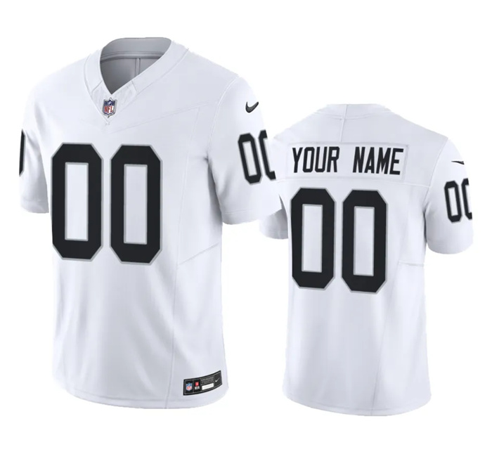 Personalized Men’s Las Vegas Raiders Active Player Black 2023 F.U.S.E Untouchable Stitched Football Jersey