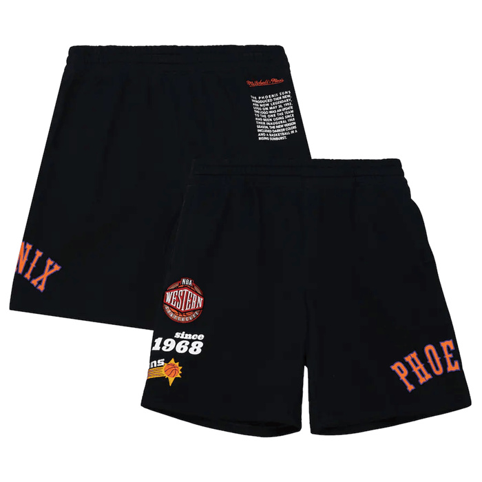 Personalized Men’s Phoenix Suns Black Shorts 002