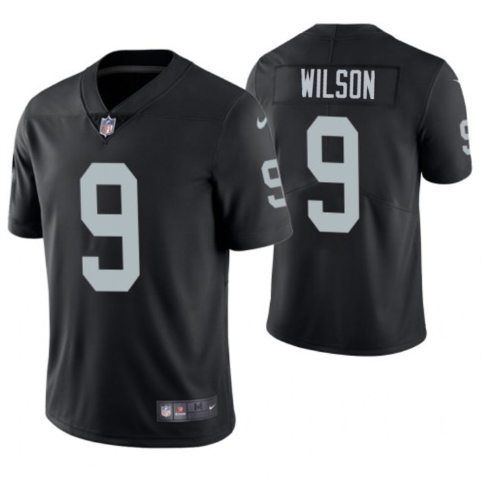 Personalized Men’s Las Vegas Raiders #9 Tyree Wilson Black 2023 Draft Limited Stitched Football Jersey