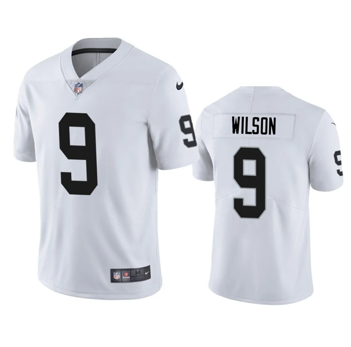 Personalized Men’s Las Vegas Raiders #9 Tyree Wilson White 2023 Draft Limited Stitched Football Jersey