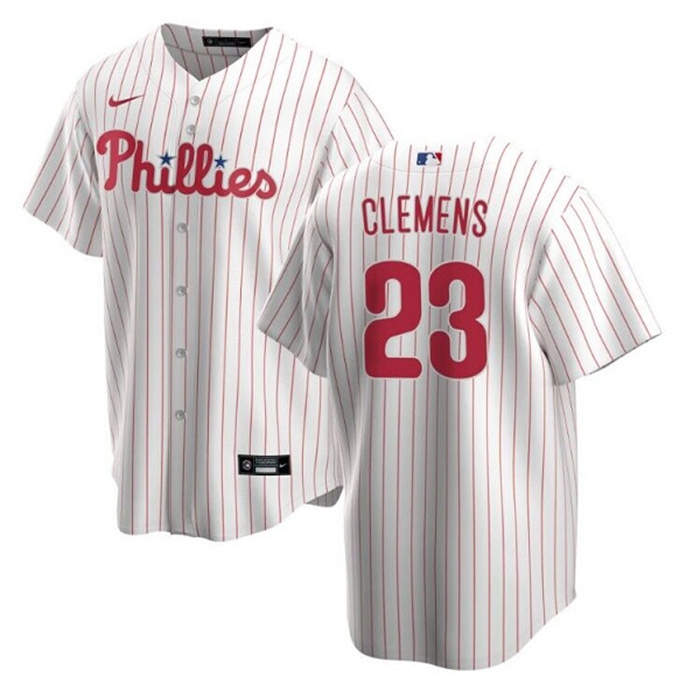 Personalized Men’s Philadelphia Phillies #23 Kody Clemens White Cool Base Stitched Baseball Jersey