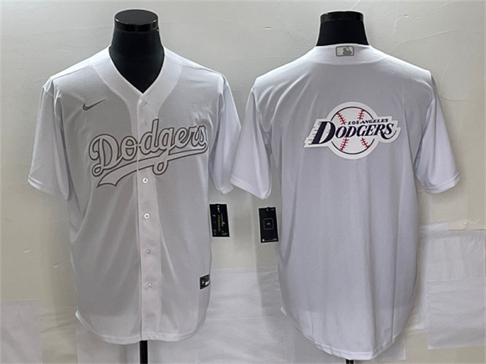 Personalized Men’s Los Angeles Dodgers Big Logo In Back Weekend Stitched Baseball Jersey
