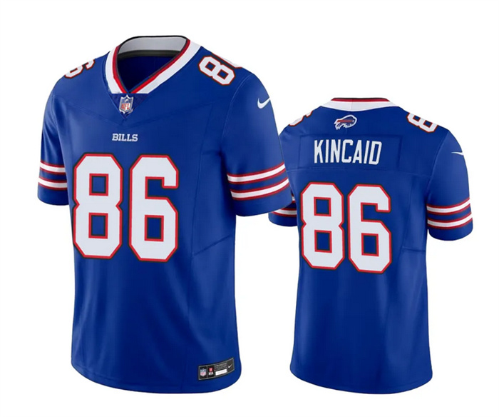 Personalized Men’s Buffalo Bills #86 Dalton Kincaid Blue 2023 Draft Untouchable Limited Stitched Jersey