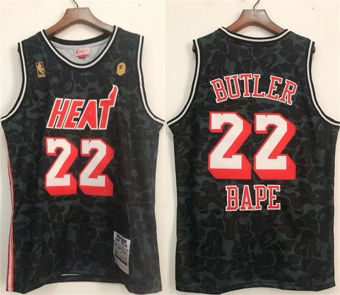 Personalized Men’s Miami Heat #22 Jimmy Butler Black Stitched Jersey