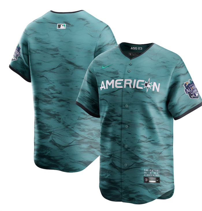 Personalized Men’s Baltimore Orioles Blank Teal 2023 All-Star Cool Base Stitched Baseball Jersey