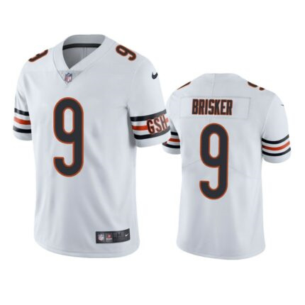 Personalized Men’s Chicago Bears #9 Jaquan Brisker White untouchable Limited Stitched Jersey
