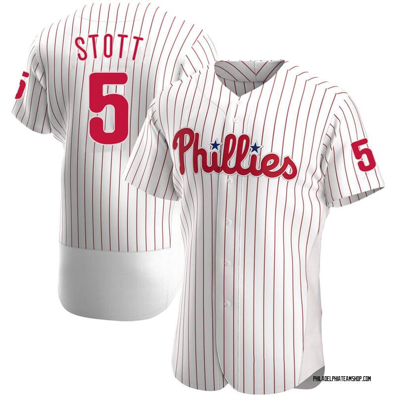 Personalized Men’s Philadelphia Phillies #5 Bryson Stott White Flexbase Stitched Jersey