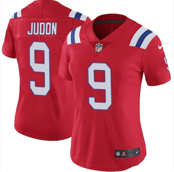 Personalized Women’s New England Patriots #9 Matt Judon Red Red Untouchable Limited Stitched Jersey