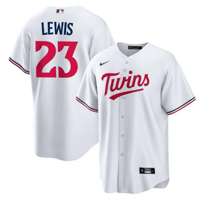 Personalized Men’s Minnesota Twins #23 Royce Lewis White Cool Base Stitched Baseball Jersey