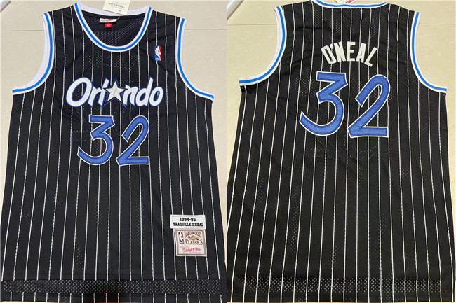 Personalized Men’s Orlando Magic #32 Shaquille O’Neal Black Stitched Jersey