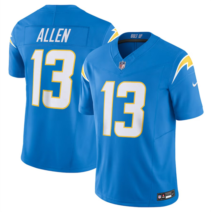 Personalized Men’s Los Angeles Chargers #13 Keenan Allen Blue 2023 F.U.S.E. Untouchable Limited Stitched Jersey