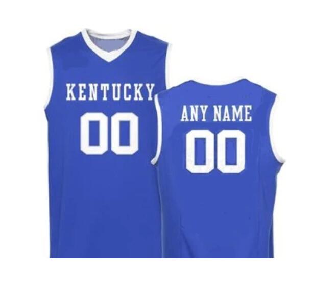 Personalized Men’s Kentucky Wildcats ACTIVE PLAYER Blue Stitched Basketball Jersey