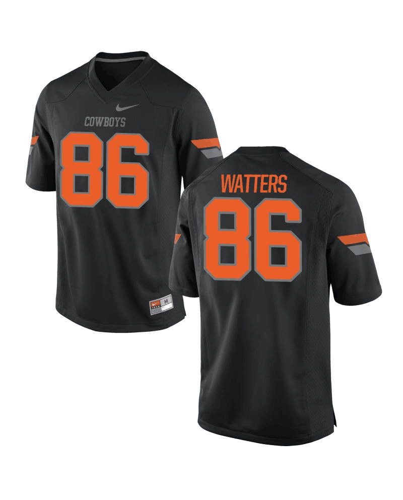 Personalized Men’s Oklahoma State Cowboysized Black Stitched Jersey