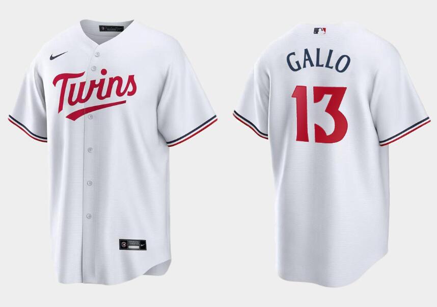 Personalized Men’s Minnesota Twins #13 Joey Gallo White Cool Base Stitched Baseball Jersey