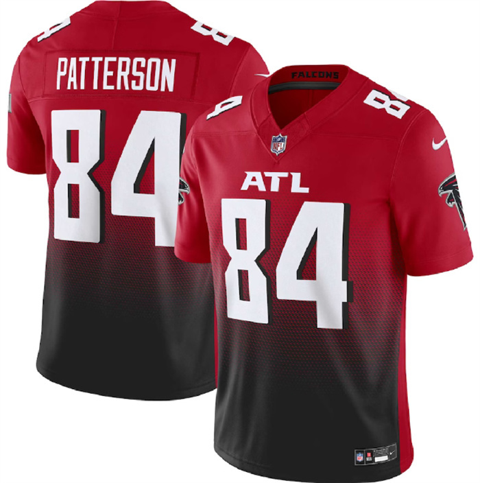 Personalized Men’s Atlanta Falcons #84 Cordarrelle Patterson Red Black 2023 F.U.S.E. Untouchable Limited Stitched Football Jersey