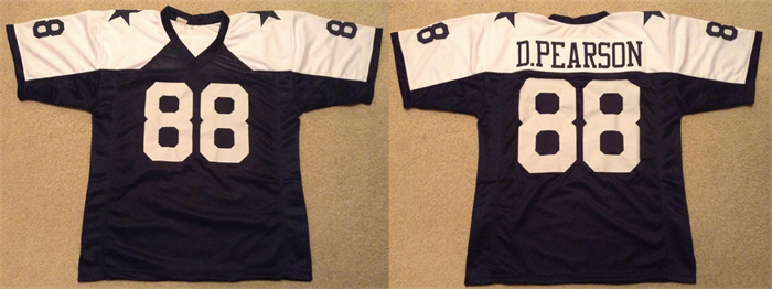 Personalized Men’s Dallas Cowboys #88 Drew Pearson Navy White Thanksgiving Stitched Football Jersey