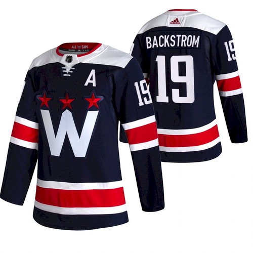 Personalized Youth Washington Capitals #19 Nicklas Backstrom NEW Navy Blue Stitched NHL Jersey