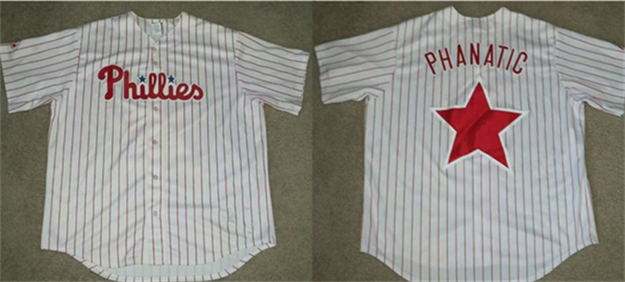 Personalized Men’s Philadelphia Phillies White Cool Base Stitched Jersey