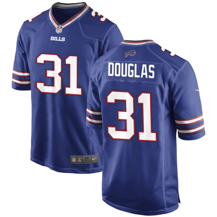 Personalized Men’s Buffalo Bills #31 Rasul Douglas Blue Stitched Football Game Jersey