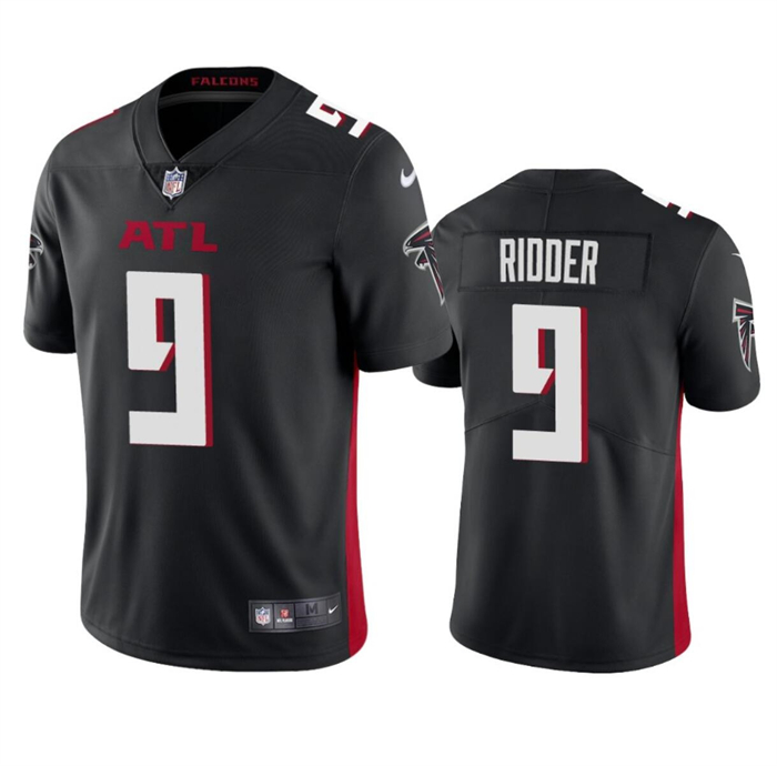 Personalized Men’s Atlanta Falcons #9 Desmond Ridder Black Untouchable Limited Stitched Football Jersey