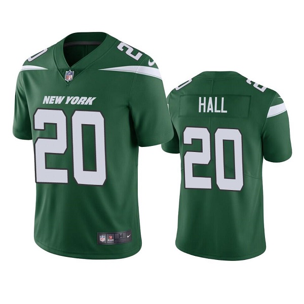 Personalized Men’s New York Jets #20 Breece Hall 2022 Green Untouchable Limited Stitched Jersey