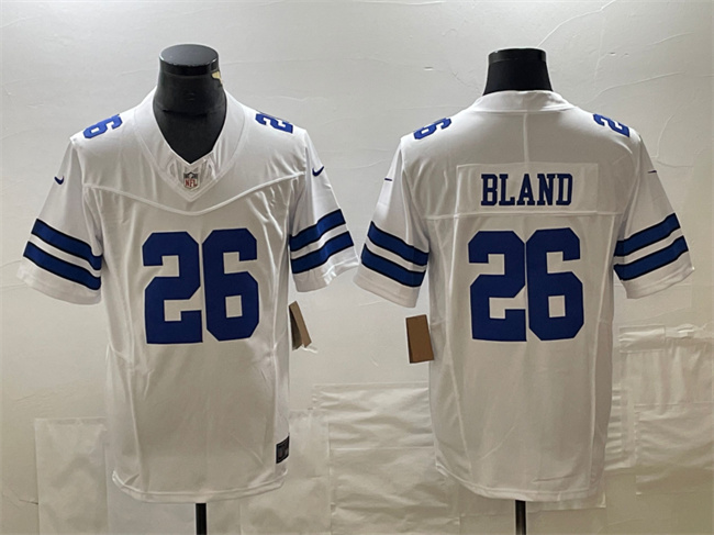 Personalized Men’s Dallas Cowboys #26 DaRon Bland White 2023 F.U.S.E. Untouchable Limited Stitched Football Jersey
