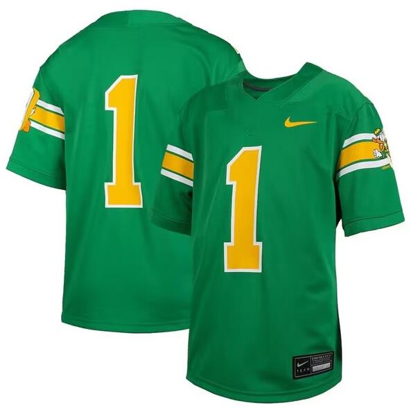 Personalized Men’s Oregon Ducks Active Player Green Stitched Football Jersey