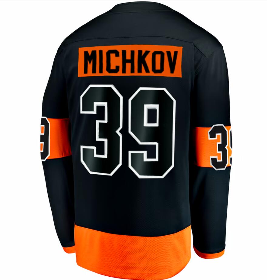 Personalized Men’s Philadelphia Flyers #39 Matvei Michkov Black Jerseys