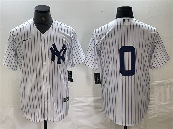 Personalized Men’s New York Yankees #0 Marcus Stroman White Cool Base Stitched Baseball Jersey