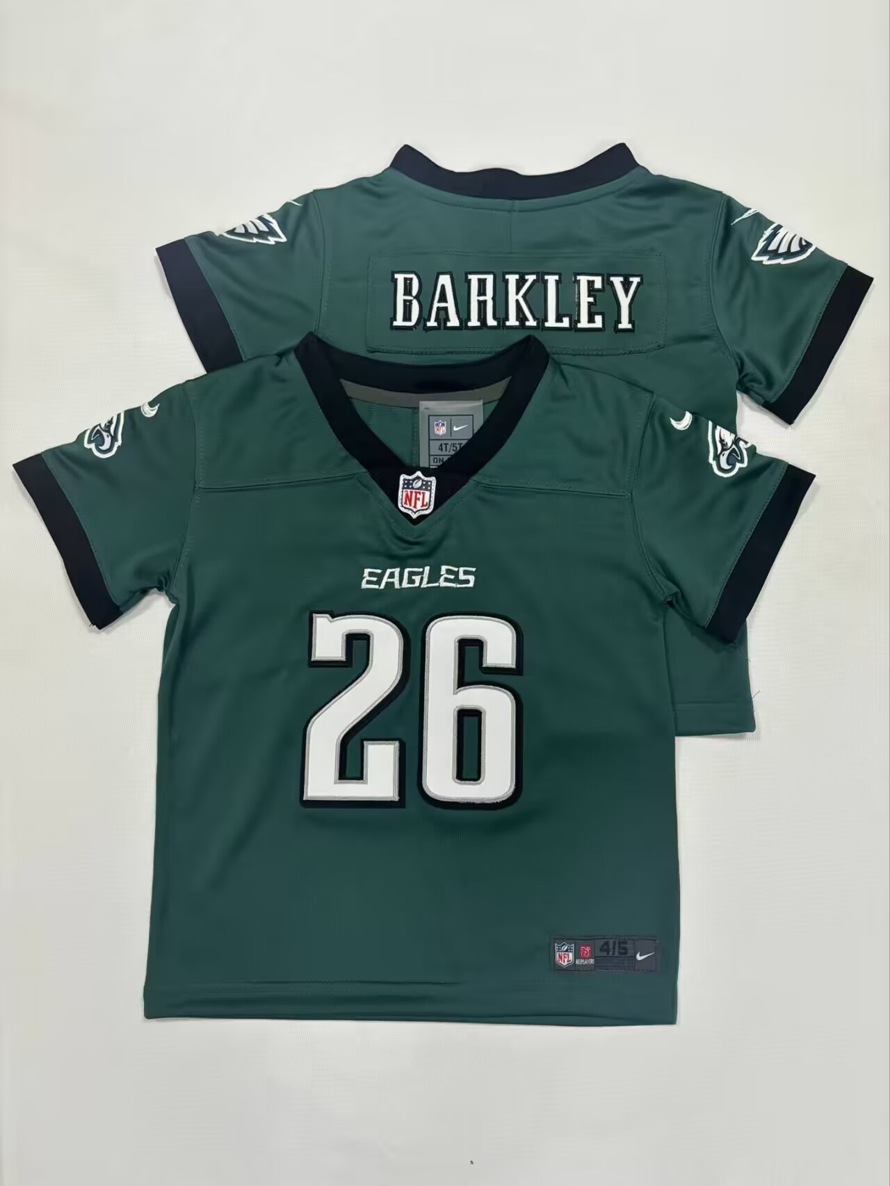 Personalized Toddlers Philadelphia Eagles #26 Saquon Barkley Green Untouchable Limited Football Stitched Jersey