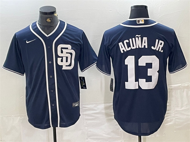 Personalized Men’s San Diego Padres #13 Manny Machado Navy Cool Base Stitched Baseball Jersey