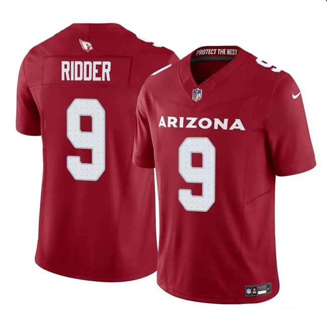 Personalized Youth Arizona Cardinals #9 Desmond Ridder Red 2024 F.U.S.E Untouchable Limited Stitched Football Jersey