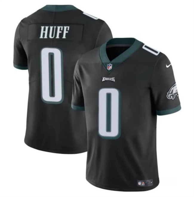Personalized Men’s Philadelphia Eagles #0 Bryce Huff Black Untouchable Limited Stitched Football Jersey