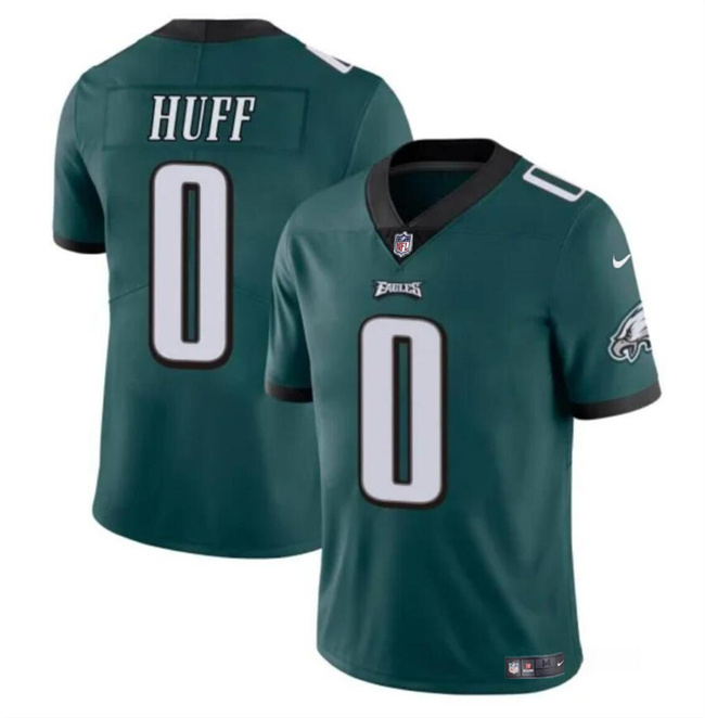 Personalized Men’s Philadelphia Eagles #0 Bryce Huff Green Untouchable Limited Stitched Football Jersey