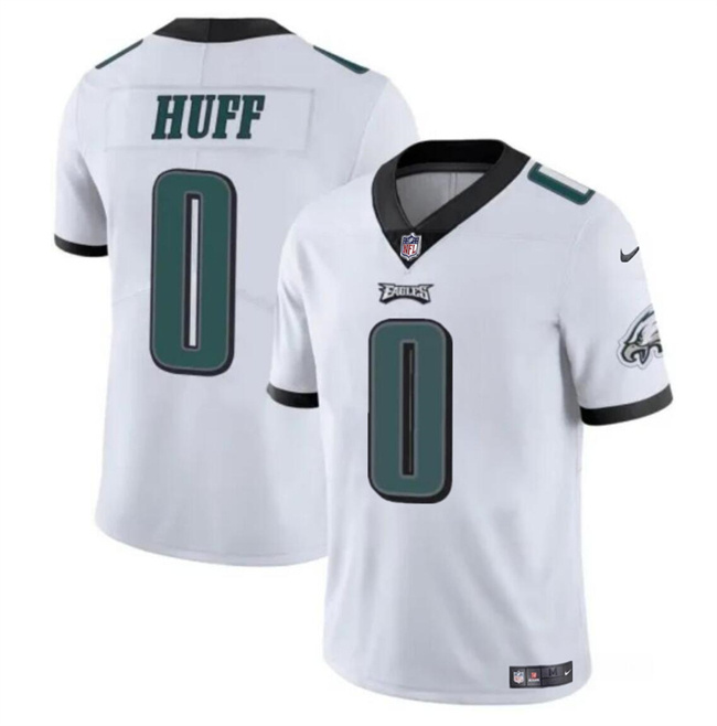 Personalized Men’s Philadelphia Eagles #0 Bryce Huff White Untouchable Limited Stitched Football Jersey