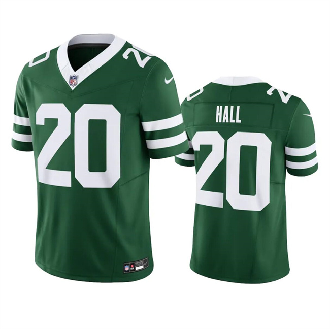 Personalized Men’s New York Jets #20 Breece Hall Green 2024 F.U.S.E. Limited Stitched Jersey