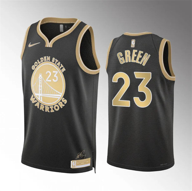 Personalized Men’s Golden State Warriors #23 Draymond Green Black 2024 Select Series Stitched Basketball Jersey