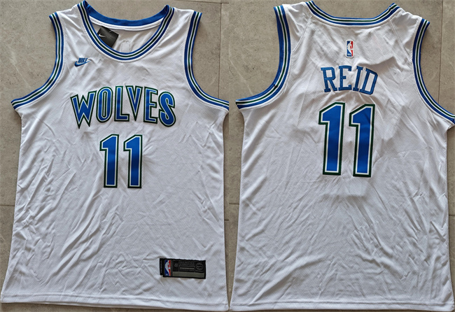 Personalized Men’s Minnesota Timberwolves #11 Naz Reid White Stitched Jersey